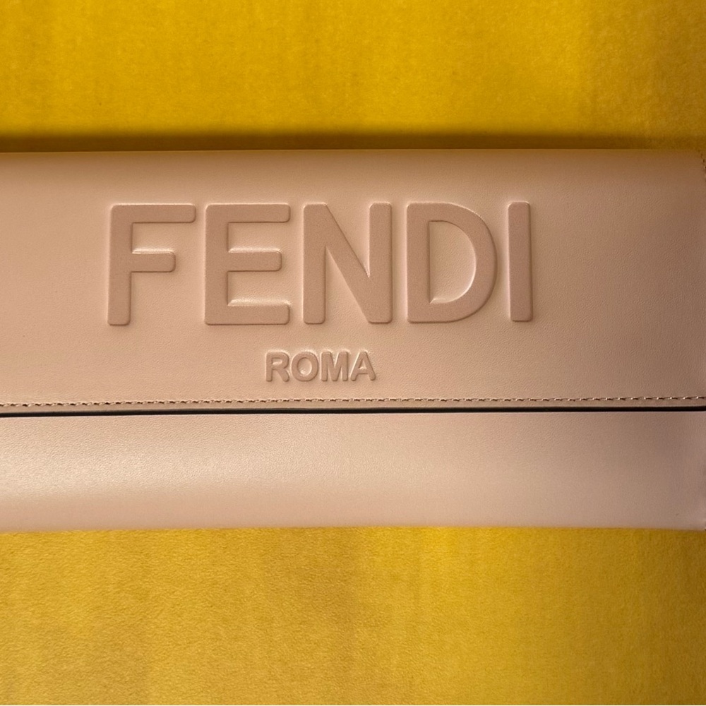 Fendi Light Pink Continental Wallet